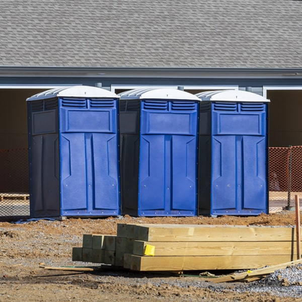 are there different sizes of portable restrooms available for rent in Pierpoint CA